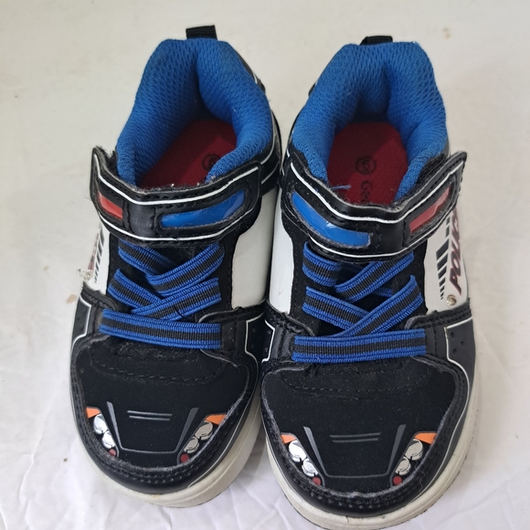 Toddler's Police Light Up Running  Shoes - Picture 5 of 12